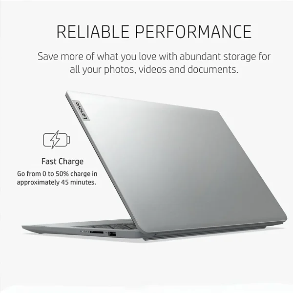 Lenovo Ideapad 1i 15.6" Business Laptop, Intel Celeron N4500, Up to 20GB RAM, 128GB eMMC+1TB PCIe SSD, WiFi 6, 1-Year Office 365 - Image 6