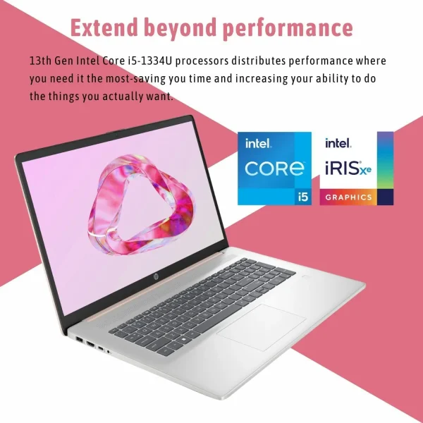 HP 17T 17.3" HD Business Laptop,Intel Core i5-1334U,64GB RAM,2TB SSD,Fingerprint,Backlit Keyboard,Wi-Fi 6,Windows 11 Home - Image 5