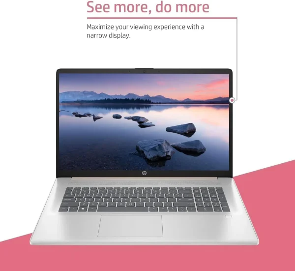 HP 17T 17.3" HD Business Laptop,Intel Core i5-1334U,64GB RAM,2TB SSD,Fingerprint,Backlit Keyboard,Wi-Fi 6,Windows 11 Home - Image 4