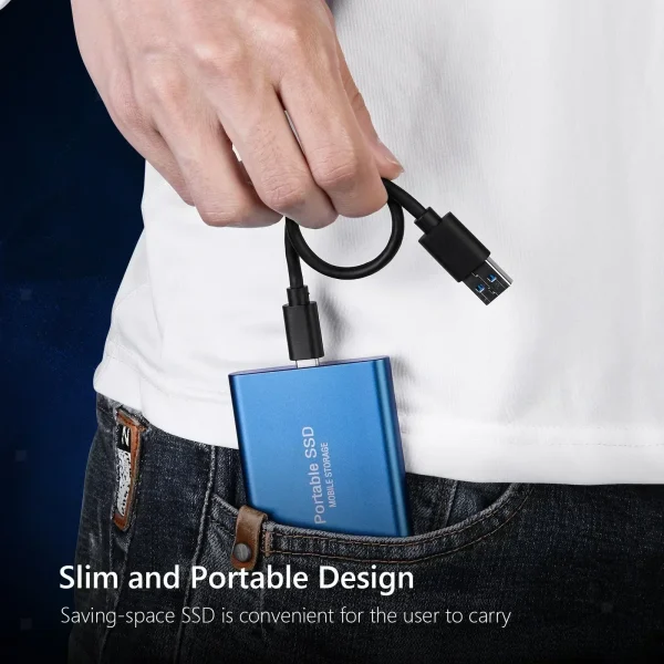 2025 New Hard Drive Waterproof Dustproof Portable External Hard Drive USB 3.1 High-Speed Solid Disk  for PC/Data Transfer/Laptop - Image 20