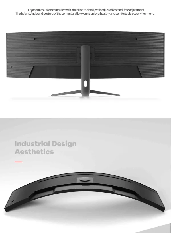 49-Inch Ultrawide Curved LCD Monitor 5K 144Hz Interface Type DP Ultimate Computer Display for Gaming PC Desktop 3800R SCREEN - Image 12