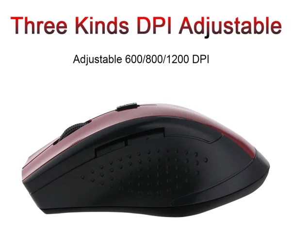 2.4Ghz Wireless Mouse Gamer for Computer PC Gaming Mouse With USB Receiver Laptop Accessories for Windows Win 7/2000/XP/Vista/98 - Image 14