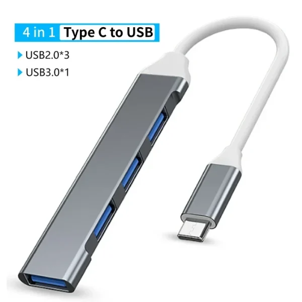 USB C Hub Type C 3.0 Adapter to 4K HDMI SD TF Card PD Fast Charge Splitter Docking Station Hub for Phone MacBook Computer - Image 7