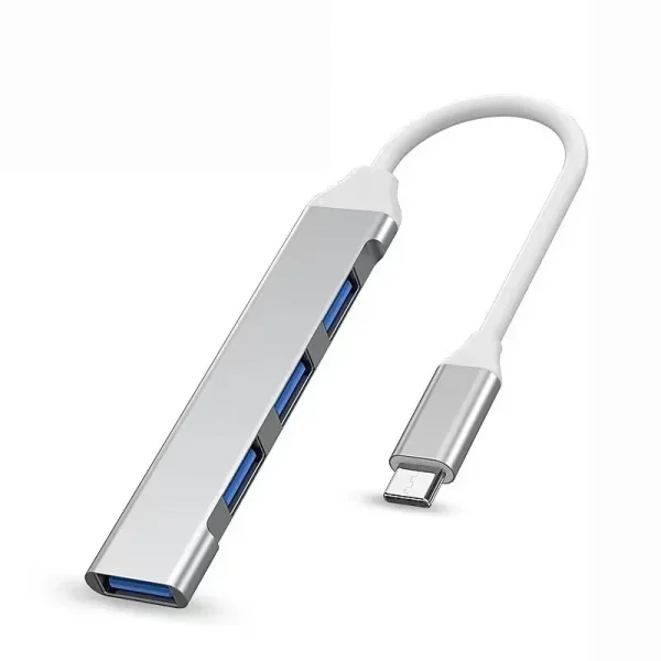 4-Port USB 3.0 2.0 Hub USB Hub Computer Accessory Hub Multi-Port Laptop Mouse Keyboard USB Flash Drive C-Splitter - Image 9
