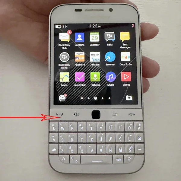 Original BlackBerry Q20 Classic 4G LTE Mobile Cell Phone 8MP WIFI 16G ROM BlackBerryOS QWERTY Unlocked Smartphone - Image 9