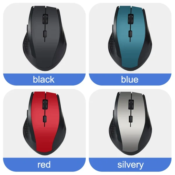 2.4Ghz Wireless Mouse Gamer for Computer PC Gaming Mouse With USB Receiver Laptop Accessories for Windows Win 7/2000/XP/Vista/98 - Image 19