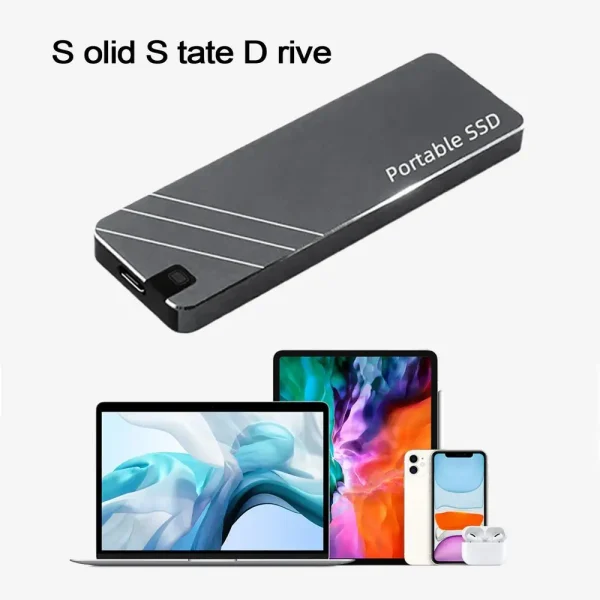 1TB High Speed External Hard Drive  Portable SSD USB 3.1 Solid State Drive Mass Storage Device for PC, Desktop, Laptop, Phones - Image 13