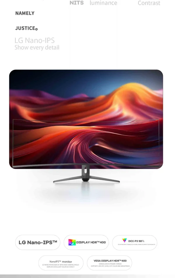 49-Inch Ultrawide Curved LCD Monitor 5K 144Hz Interface Type DP Ultimate Computer Display for Gaming PC Desktop 3800R SCREEN - Image 10