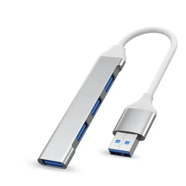 4-Port USB 3.0 2.0 Hub USB Hub Computer Accessory Hub Multi-Port Laptop Mouse Keyboard USB Flash Drive C-Splitter - Image 8
