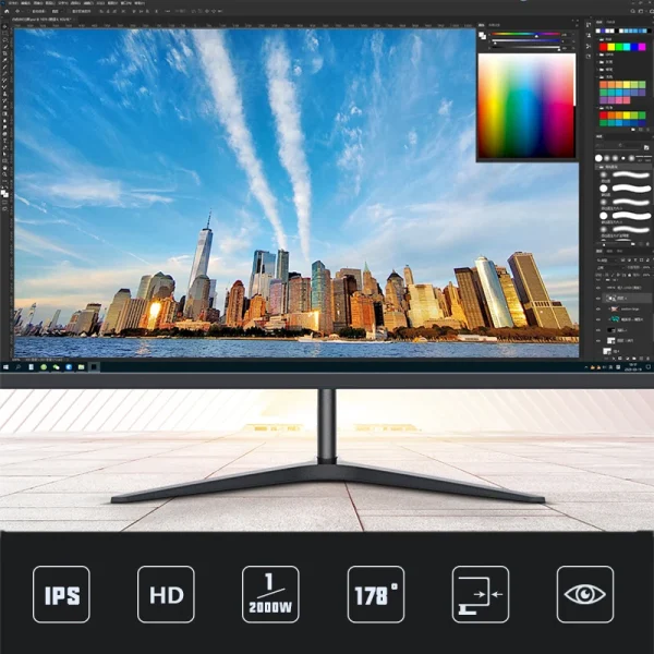 240Hz Monitor game 24 Inch LCD Display Response PC IPS HD Desktop Gaming Computer Screen Flat Panel HDMI-compatible/DP - Image 5