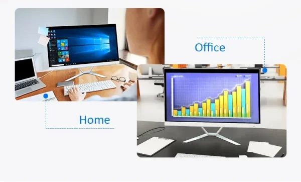 23.8 Inch All In One Desktop PC Core I3 I5 I7 Gaming Computer With 16GB Video Memory 512GB SSD Storage Interface New - Image 14