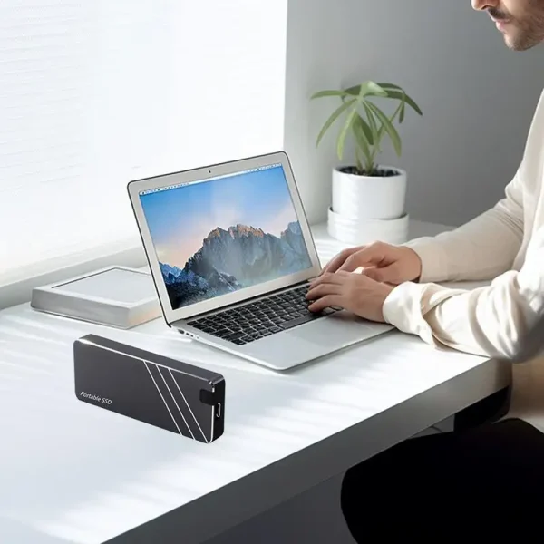 1TB High Speed External Hard Drive  Portable SSD USB 3.1 Solid State Drive Mass Storage Device for PC, Desktop, Laptop, Phones - Image 3