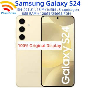 Samsung Galaxy S24 S921U1 6.2" Original AMOLED 8GB RAM 128/256GB ROM Snapdragon NFC S Pen Octa Core Unlocked 5G AI Mobile Phone