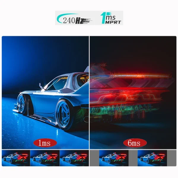 240Hz Monitor game 24 Inch LCD Display Response PC IPS HD Desktop Gaming Computer Screen Flat Panel HDMI-compatible/DP - Image 3