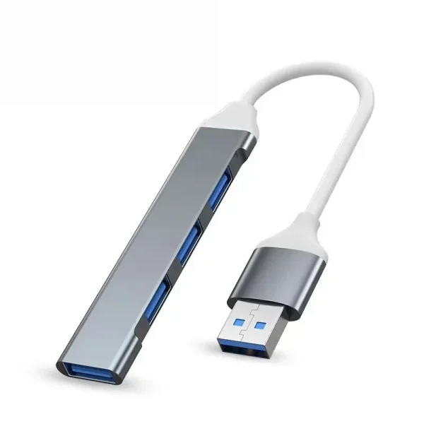 4-Port USB 3.0 2.0 Hub USB Hub Computer Accessory Hub Multi-Port Laptop Mouse Keyboard USB Flash Drive C-Splitter - Image 7