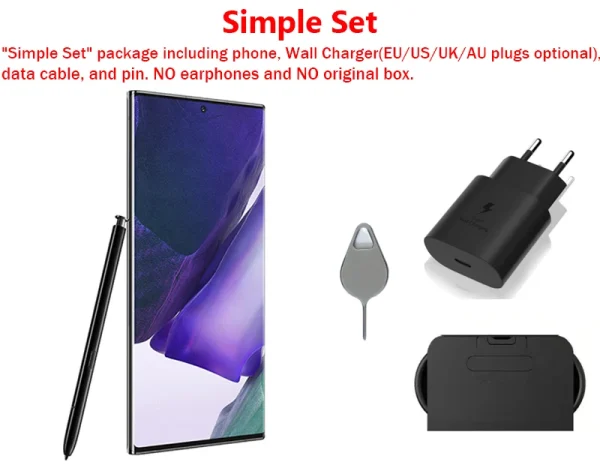 Samsung Galaxy Note 20 Note20 Ultra 5G N986U1 N986B N986N N9860 6.9" AMOLED 12GB RAM 128/256/512GB NFC Original Cell Phone - Image 13