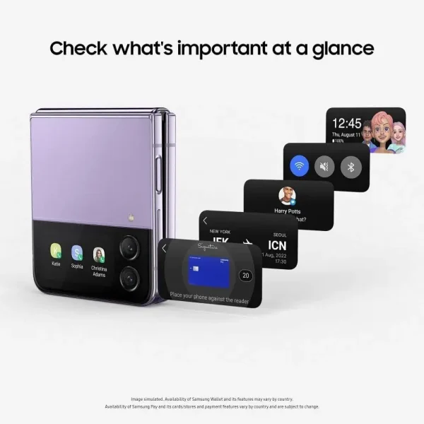 Samsung Galaxy Z Flip 4 Z Flip4 5G F721B F721U1 F721N 6.7" 8GB 128/256/512GB NFC Snapdragon Original Foldable 99% New Cell Phone - Image 14