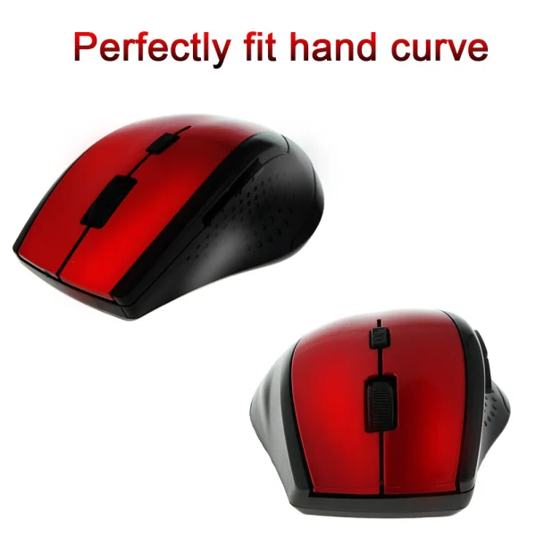 2.4Ghz Wireless Mouse Gamer for Computer PC Gaming Mouse With USB Receiver Laptop Accessories for Windows Win 7/2000/XP/Vista/98 - Image 12