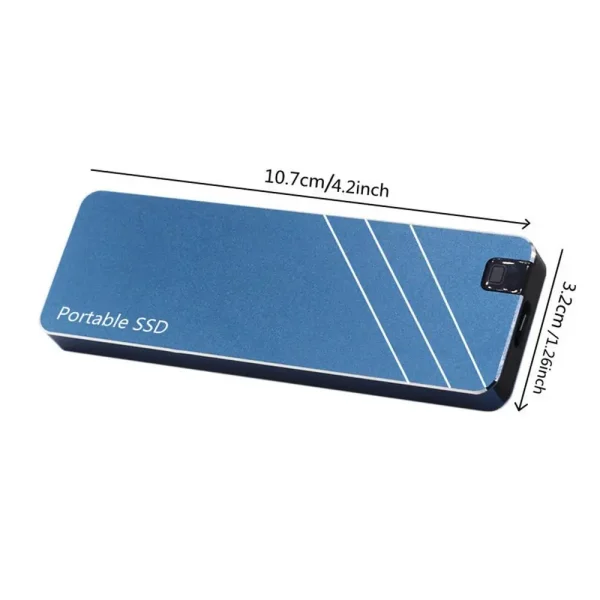 1TB High Speed External Hard Drive  Portable SSD USB 3.1 Solid State Drive Mass Storage Device for PC, Desktop, Laptop, Phones - Image 8