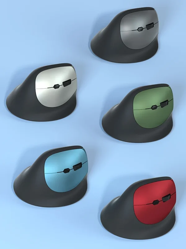 Vertical Mouse Wireless Bluetooth5.0 2.4G Ergonomic Mice 1600DPI 6D Mute Buttons for MacBook Tablet Laptop Computer Accessories - Image 15