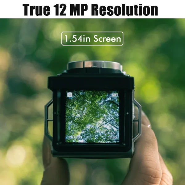 CHUZHAO Vintage Mini Digital Camera Autofocus 12MP, 1080P FHD Video Vlogging Portable Camera for Christmas Birthday Ideal Gift - Image 9
